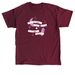 we're manifesting, a Maroon Classic Unisex Tee
