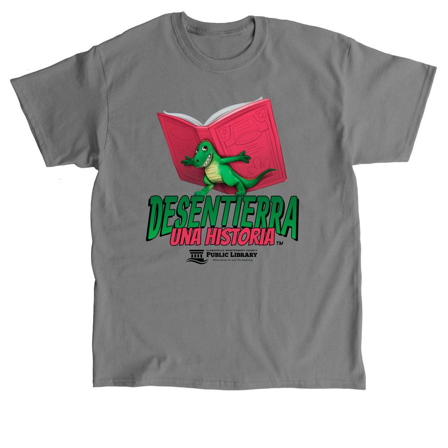 Desentierra Una Historia, a Charcoal Classic Unisex Tee