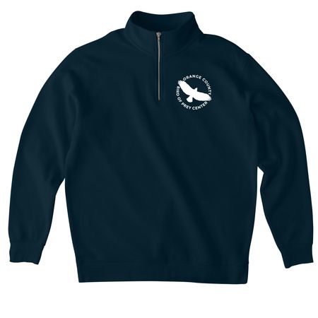 Pullover with quarter zip, a Classic Navy Midweight Quarter Zip Pullover
