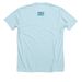 This is a Gay the Lord has made, a Heather Ice Blue Premium Unisex Tee (back-view)