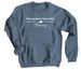 Shenandoah University Pharm Merch, a Indigo Crewneck Sweatshirt