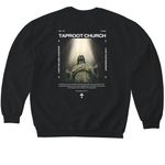 Taproot '26-'27, a Black Softstyle Crewneck Sweatshirt (back-view)