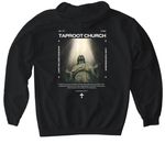 Taproot '26-'27, a Black Gildan Softstyle Pullover Hoodie (back-view)