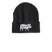 Misfits Winter Beanie, a Heather Charcoal Printed Cuffed Beanie