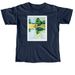 Frog Pond by Autumn Cobeland, a True Navy Comfort Colors Unisex Tee