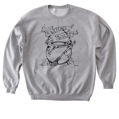 Witches Guild Shirts, a Sport Grey Softstyle Crewneck Sweatshirt