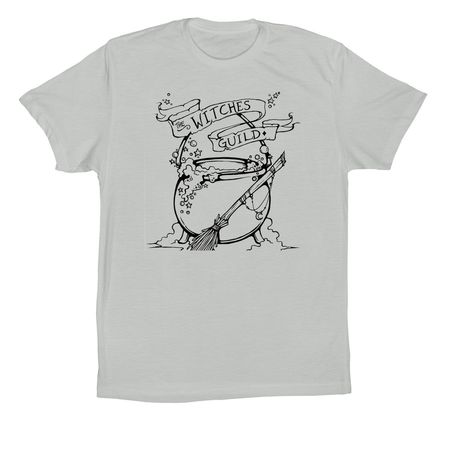 Witches Guild Shirts, a Silver Premium Cotton Tee