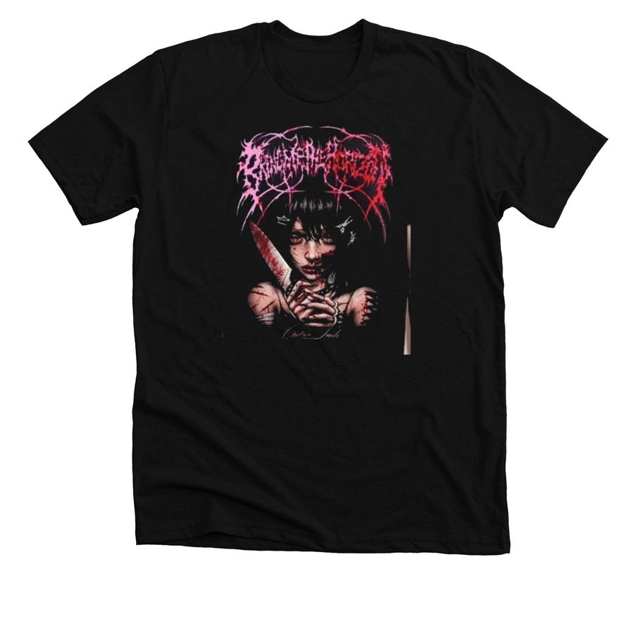 Bring Me The Horizon Third Ascension Program, a Solid Black Blend Premium Unisex Tee