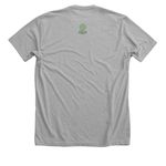 V.E.S.T.A Method, a Athletic Heather Premium Unisex Tee (back-view)