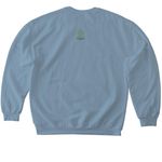 V.E.S.T.A Method, a Stone Blue Softstyle Crewneck Sweatshirt (back-view)