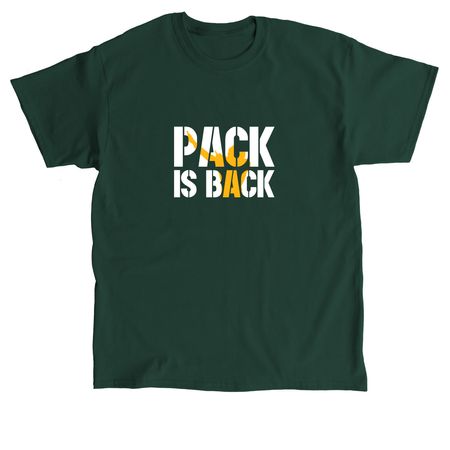 PACK IS BACK, a Forest Green Classic Unisex Tee