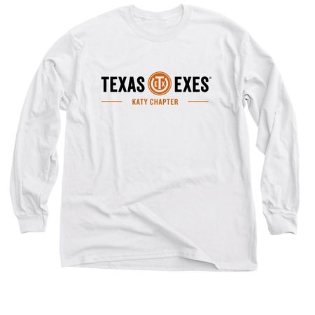 White, a White Classic Long Sleeve Tee