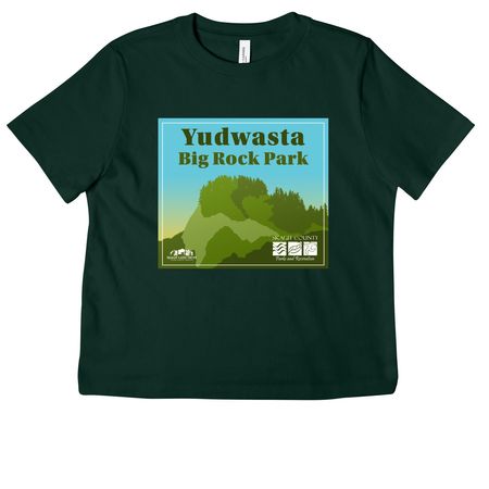 Yudwasta Big Rock Park Commemoration, a Forest Women's Heavyweight Tee