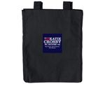 Team Katie Bags, a Black Reclaimist Everywhere Tote Bag (back-view)