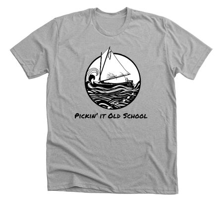 Pickin? it Old School&nbsp;, a Athletic Heather Premium Unisex Tee