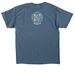 Rugby Dad T-Shirt, a Indigo Blue Classic Unisex Tee (back-view)