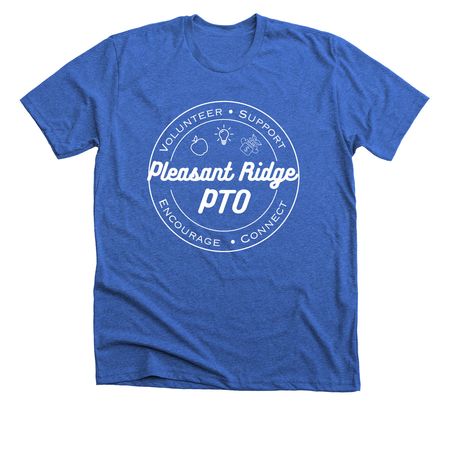 PRES PTO 2, a Heather True Royal Premium Unisex Tee