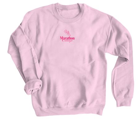 Morgan?s Special ? Hoodie, a Light Pink Crewneck Sweatshirt