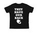 EASTSIDE EAGLES THEY HAVE OUR BACK&nbsp;, a Solid Black Blend Premium Youth Tee
