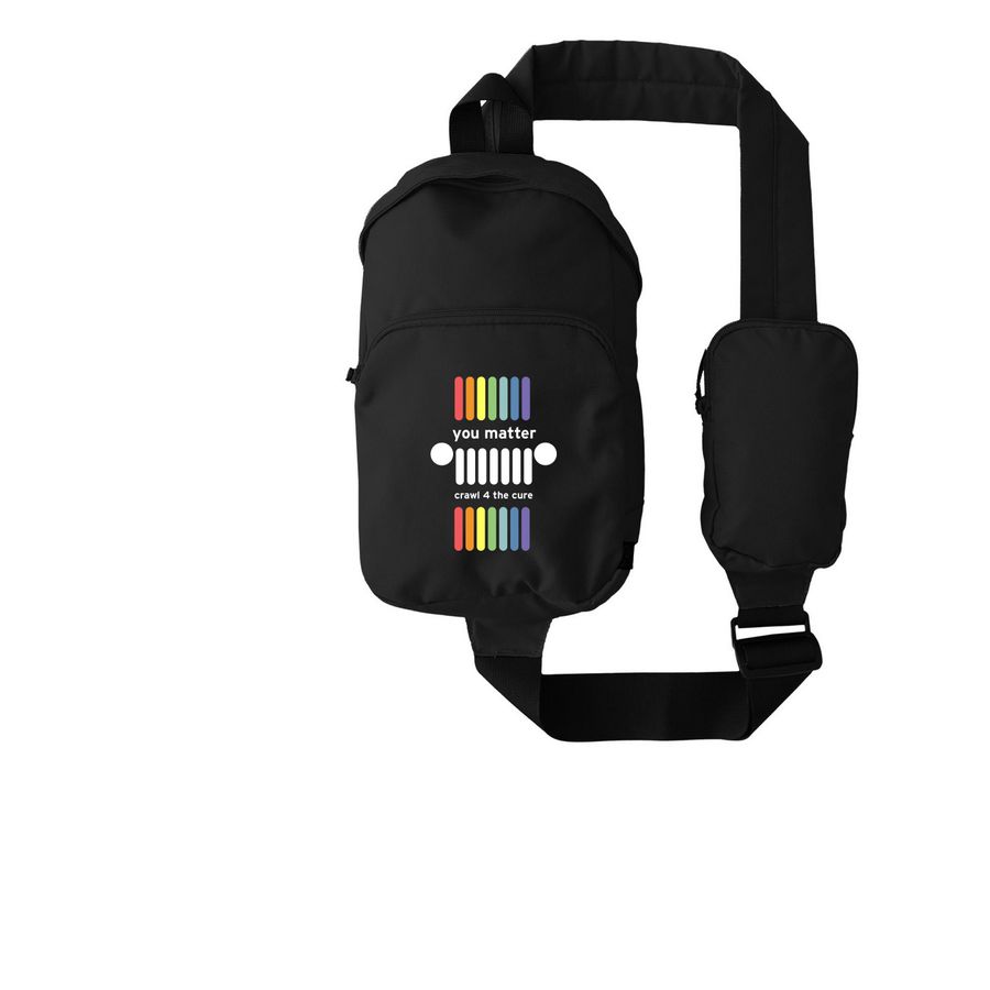 2026 You Matter Group Ride, a Black Grove Sling Bag