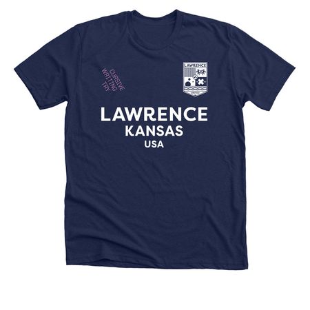Lawrence United (Home) -&nbsp;Billy Mills, a Solid Navy Blend Premium Unisex Tee