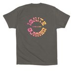 Ignite Summer Session, a Asphalt Premium Cotton Tee (back-view)