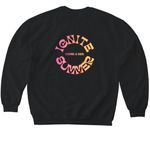 Ignite Summer Session, a Black Softstyle Crewneck Sweatshirt (back-view)