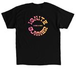 Ignite Summer Session, a Black Classic Unisex Tee (back-view)