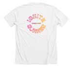 Ignite Summer Session, a Solid White Blend Premium Unisex Tee (back-view)