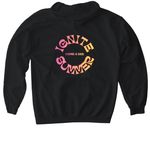 Ignite Summer Session, a Black Gildan Softstyle Pullover Hoodie (back-view)