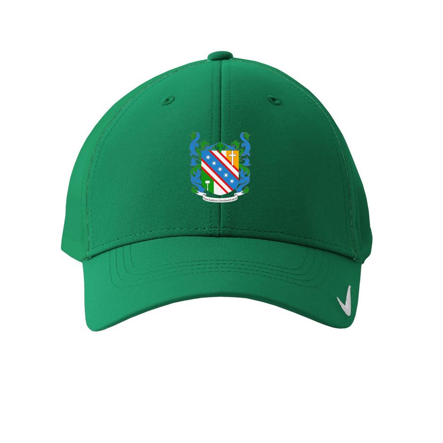 Logo Hats, a Apple Green Printed Nike Dri-FIT Legacy Performance Cap