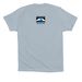 Soaring Together: The Eagle's Story, a Light Blue Premium Cotton Tee (back-view)
