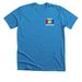 Iowa Safe Schools Logo, a Neon Blue Premium Unisex Tee
