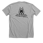 The Good Ones., a Athletic Heather Premium Unisex Tee (back-view)