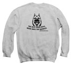 The Good Ones., a Sport Grey Crewneck Sweatshirt (back-view)