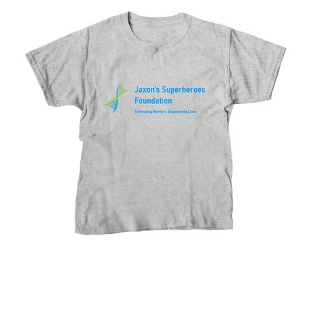 Eliminating Barriers. Empowering Lives!, a Sport Grey Youth Unisex Tee