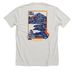 2026 Rose to Toads T-Shirts, a Heather Cement Premium Unisex Tee (back-view)