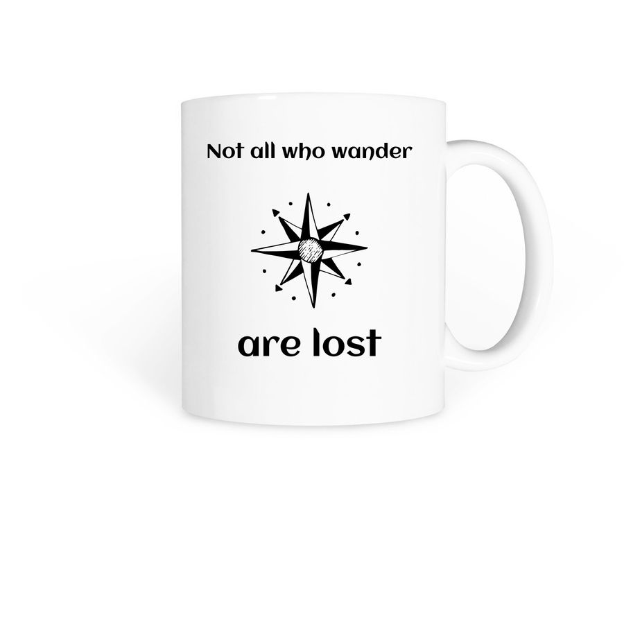 Wanderers mug, a White Coffee Mug