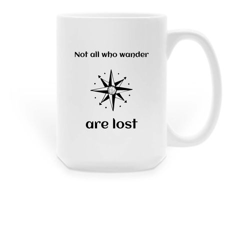 Wanderers mug, a White Large Coffee Mug