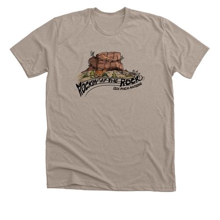 2026 National Color Logo, a Heather Stone Premium Unisex Tee