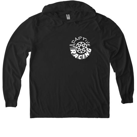 Adaptive Racing&nbsp;, a Space Black Allmade Eco Triblend Hoodie Tee