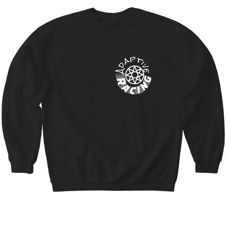 Adaptive Racing&nbsp;, a Black Softstyle Crewneck Sweatshirt