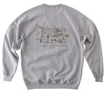 Wild Horses, a Sport Grey Softstyle Crewneck Sweatshirt (back-view)