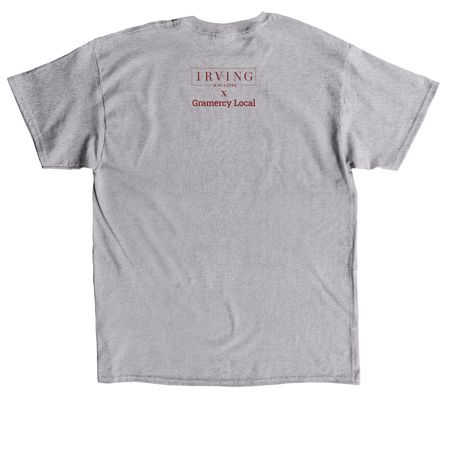 10003 Varsity Maroon, a Sport Grey Classic Unisex Tee (back-view)