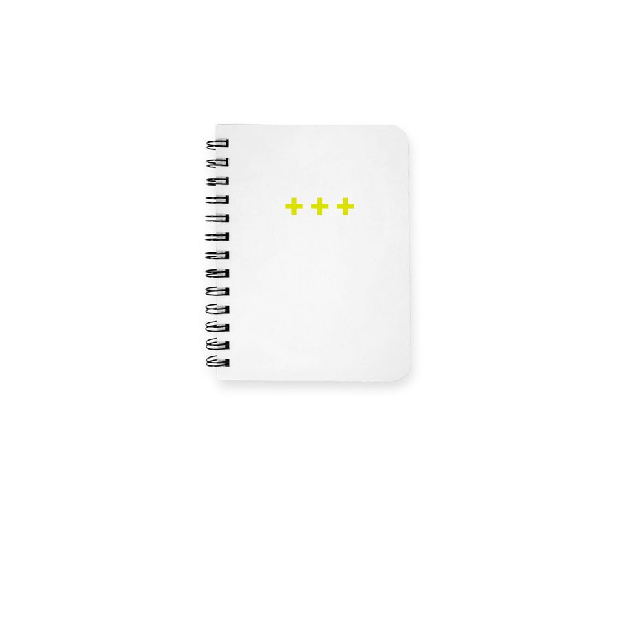 +++ Notebook, a White Spiral Notebook