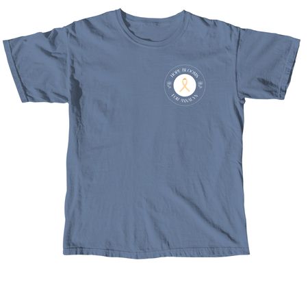 Hope Blooms for Annalyn, a Blue Jean Comfort Colors Unisex Tee
