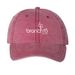 Red, White and Free!, a Cardinal Printed Pigment Dye Baseball Cap
