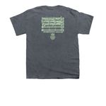 2026 Marlboro Bach Shirts, a Dark Heather Youth Unisex Tee (back-view)