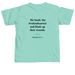 Soc2theWorld, a Chalky Mint Comfort Colors Unisex Tee (back-view)