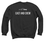 World Narcolepsy Day 2026 T-Shirts, a Black Crewneck Sweatshirt (back-view)